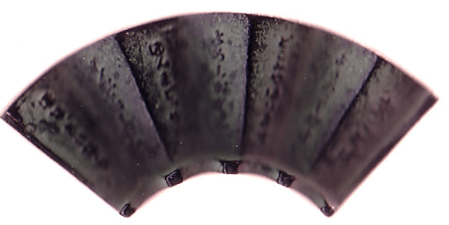 This is a close-up of asumioki(Sumi 
      Rest). 