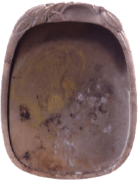 Antique Hand-carved Natural Stone 3 3/8" W x 4 1/2