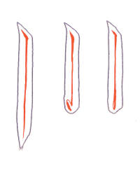 Tatega (Vertical Lines) 縦画 Samples