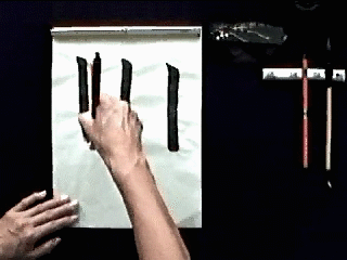 Tatega (Vertical Lines) 縦画 Student 1 Video - Frame