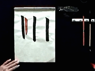 Tatega (Vertical Lines) 縦画 Student 1 Video - Frame