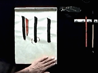 Tatega (Vertical Lines) 縦画 Student 1 Video - Frame