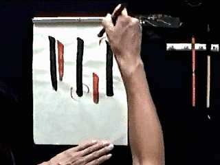 Tatega (Vertical Lines) 縦画 Student 1 Video - Frame