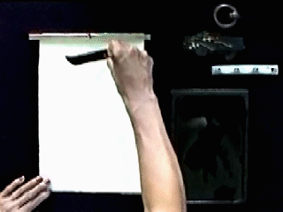 Tensetsu (Continued Lines) 転折 Sensei Video - Frame
