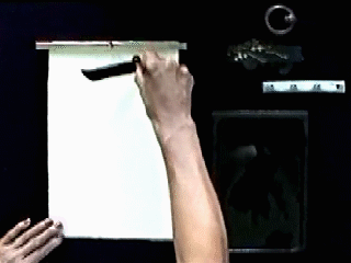 Tensetsu (Continued Lines) 転折 Sensei Video - Frame