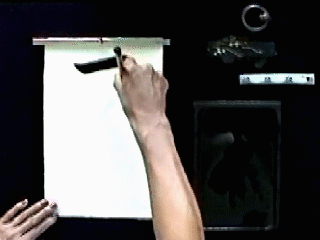 Tensetsu (Continued Lines) 転折 Sensei Video - Frame