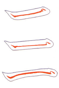 Yokoga (Horizontal Lines) 横画 Samples