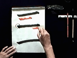 Yokoga (Horizontal Lines) 横画 Student 1 Video - Fra